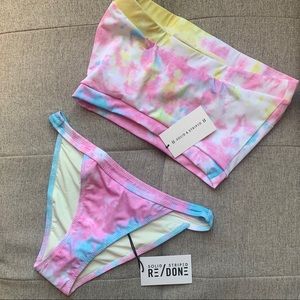 NWT Bandeau bikini - SOLID & STRIPED